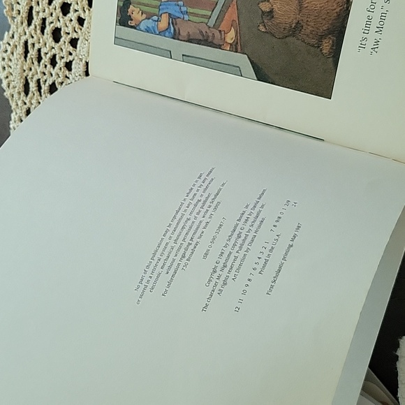 Mr. Nighttime and the Dream Machine Vintage Book by Susan Saunders 1984 / 1987 - Picture 2 of 7